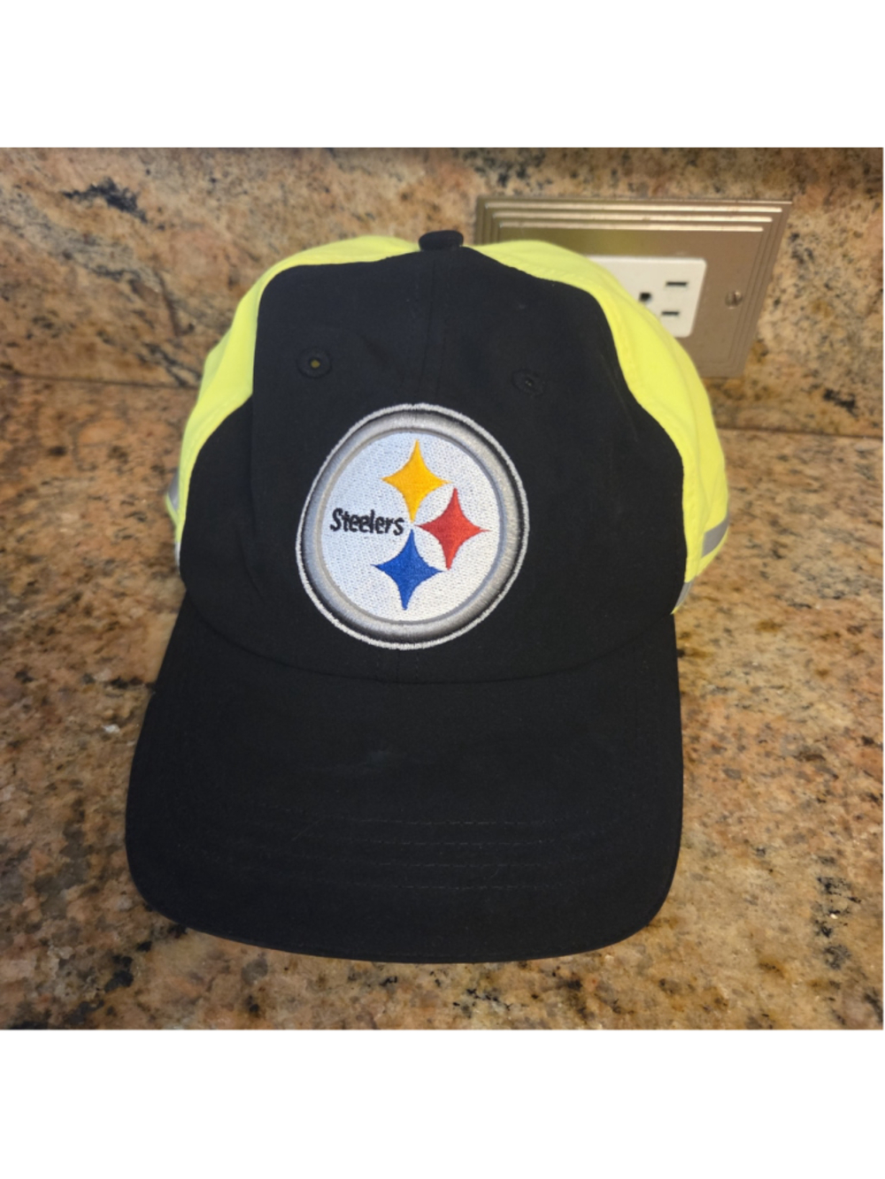 Men's Buffalo Outdoors Pittsburgh Steelers Hat One Size Black Yellow